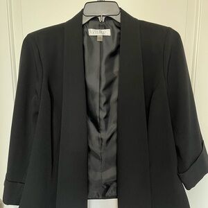 Kasper Women's Black Blazer with 3/4 sleeves
